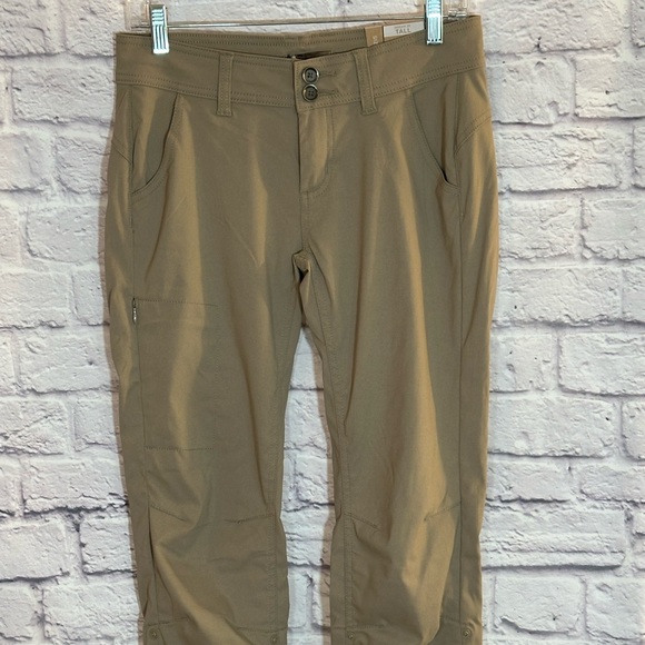 Prana Pants - Prana Women's Halle Boot Cut Pants in Tan Tall 36’ Inseam